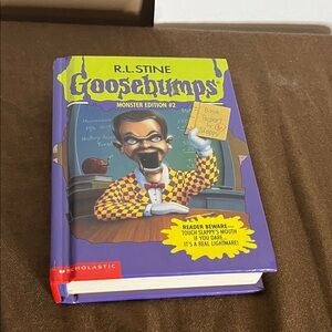Goosebumps hardcover 1996 monster edition #2